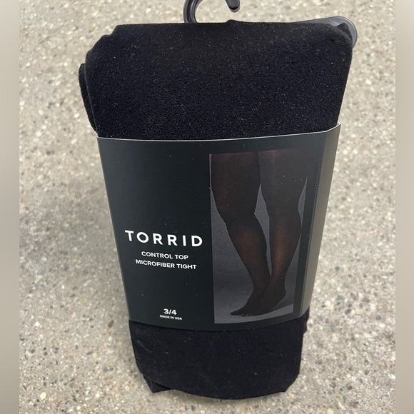 Made in USA TORRID control top microfiber tight NWT Size 3/4 - Picture 1 of 9